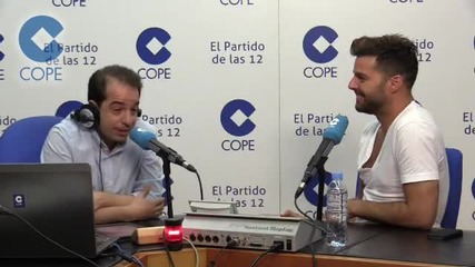 Ricky Martin-el Partido De Las 12,promo Vida, Spain-3.06.2014