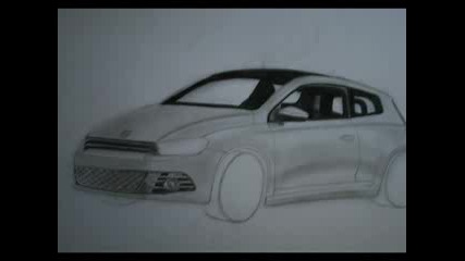 Vw Scirocco Drawing . Zeichnung ( special ) 