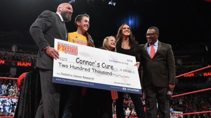 WWE and Connor's Cure team with Hyundai Hope on Wheels to battle pediatric cancer: Raw, Sept. 24, 2018