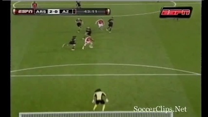 arsenal - 2 - 0 - az - nasri