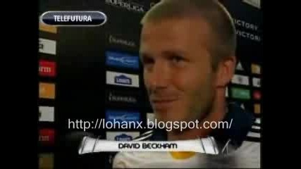 Първият Гол На David Beckham В La Galaxy