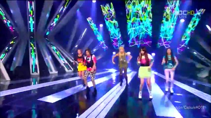 (hd) F (x) - Electric shock ~ Music Core (23.06.2012)