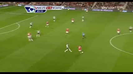 2010.08.16 Манчестер Юнайтед 3 - 0 Нюкасъл Premiership Всички голове 