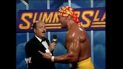 Hulk Hogan Post Match Promo Summerslam 1990
