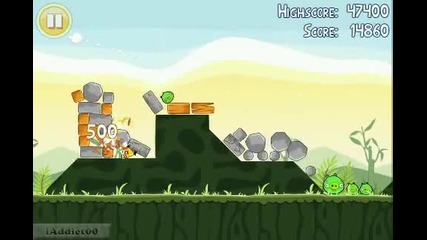 Angry Birds (level 2-8) 3 Stars