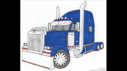 Рисунки На Американски Камиони