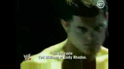 Wwe Cody Rhodes and Ted Dibiase Promo