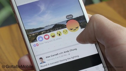 Фейсбук пусна икони с емоция за коментари