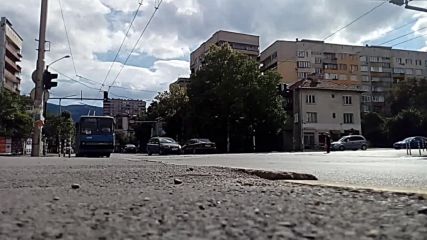 Тролей Ikarus 280.92t Ganz №2909 по линия 9 в София