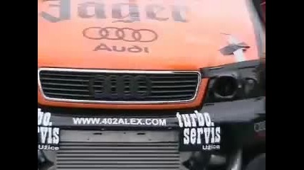 Зверски тунинг на Audi S4 Biturbo - 1000 коня 