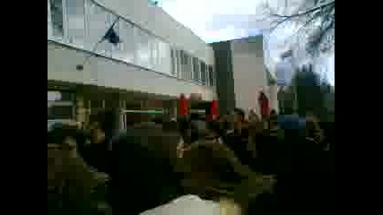 stachka pred obshtinata v pernik