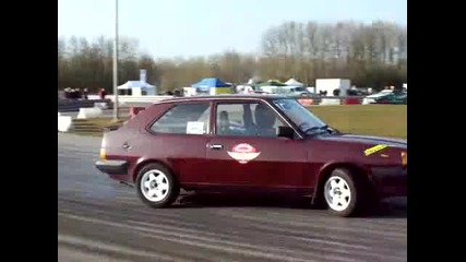 Volvo 340 turbo drift