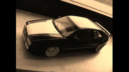 Vw Corrado Blue White Tuning 1 18 Bbs Miniaturas