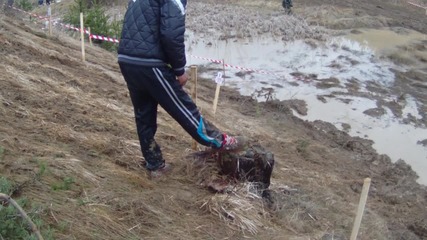 off road Самоков 2015 почистване от калта