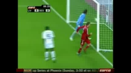 Liverpool 8 - 0 Besiktas - Crouch