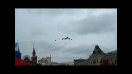 Парад победы 2010 Москва - репитиция 