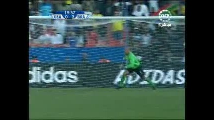 18.06 Бразилия - Сащ 3:0 Робиньо гол ! Купа на Конфедерациите