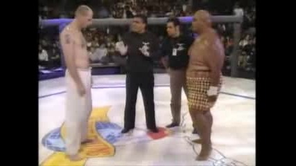 Savate Fighter Vs Sumo Wrestler