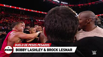 Brock Lesnar y Bobby Lashley en LLAMAS: WWE Ahora, Oct 17, 2022