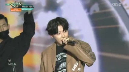 352.1111-10 Bastarz(block b) - Make It Rain, Music Bank in Gyeongju E862 (181116)