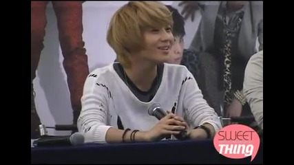 [fc][101024] Shinee Taemin - Love still goes on @ Hello Fansign