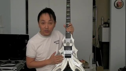 B.c. Rich Draco Ghost Flame и Ibanez S7320 