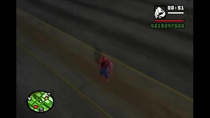 Gta San Andreas Superbohater mod cz.2 Ghost Rider, Spiderman, Hancock