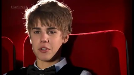 Интервю на Justin Bieber на премиерата на филма му Never Say Never в U К 16.02.2011