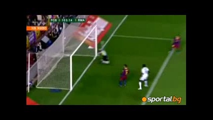 20.4.2011 Реал Мадрид-барселона 0-0 след пр. 1-0 Купа на Испания Финал