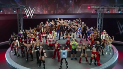 Enter the world of Mattel WWE action figures