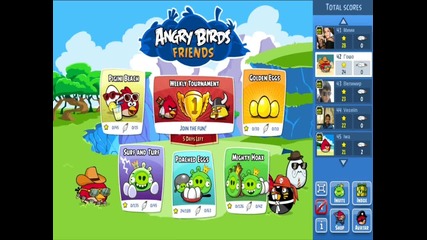 Angry Birds Gameplay.