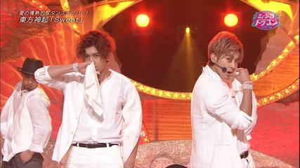 Tvxq - Sweat (140606 Music Dragon)