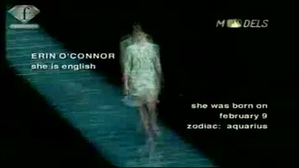 Fashion TV -MODELS ERIN OCONNOR