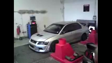 700bhp Evo 7 Huge Backfire!!!! Massive Turbo Lag! Rolling dyno