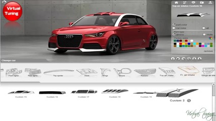 Виртуален Тунинг на Audi A1