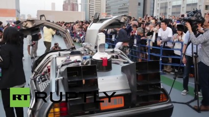 Japan: Bio-ethanol powered Delorean revealed for 'Back to the Future' day