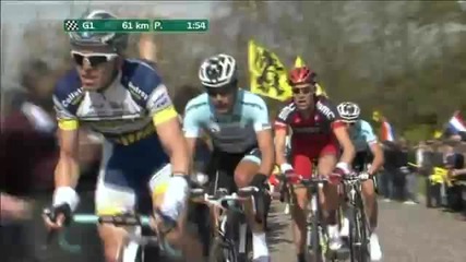 Падането на Канчелара на Обиколката на Фландрия 2012