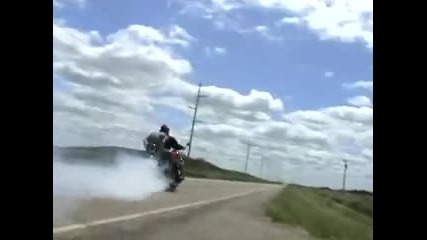 boss hoss burn out 120mph 1 4 mile burn 
