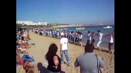 Ayia Napa Guinness Record Attempt for Sirtaki Zorba 