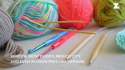 Anyone up for a bit of knitting with the 'Knitting Men' of Chile?