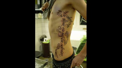 Bill Kaulitz New Tattoo.wmv