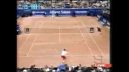 Roger Federer vs Igor Andreev 2004 Allianz Suisse Open Gstaad