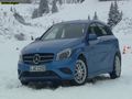 Mercedes A250 4matic в снега