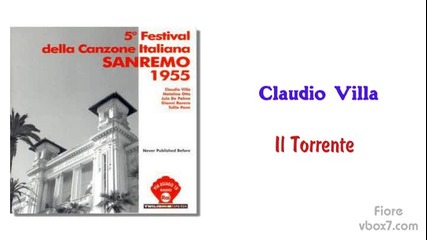 04. Il torrente - Claudio Villa / Sanremo 1955/