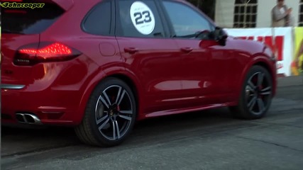 Bmw M6 G-power vs Porsche Cayenne Turbo S