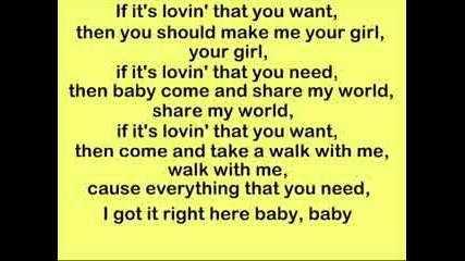 Rihanna - If Its Lovin That You Want [lyrics]