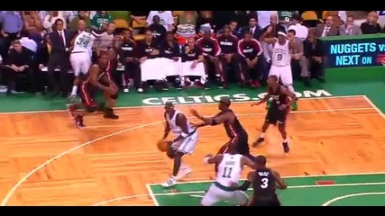 Бой между Boston Celtics и Miami Heat 