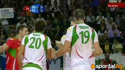Hd ;] България 3 - 0 Бразилия (волейбол) Българите са велики !!!!!!!!!