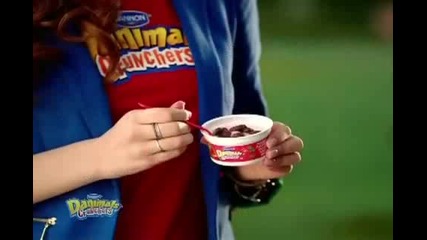 Bella Thorne on Danimals Crunchers