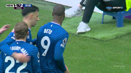 Goal by Everton